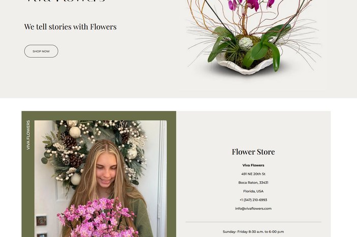 Дизайн флористического сайта: выбор цветов и обязательные страницы для макетирования