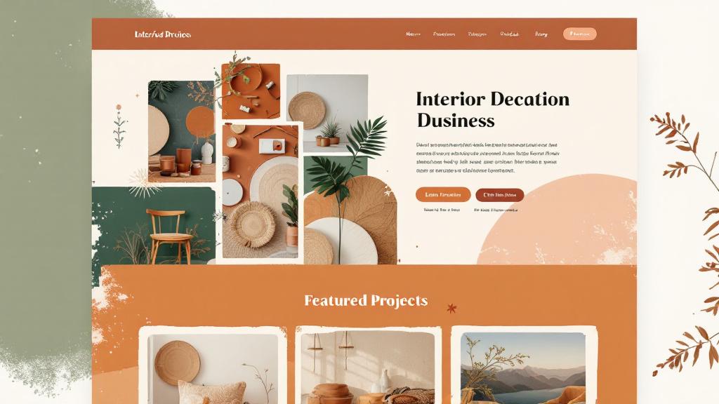 Значение качественного дизайна сайта для бизнеса в сфере декора интерьера