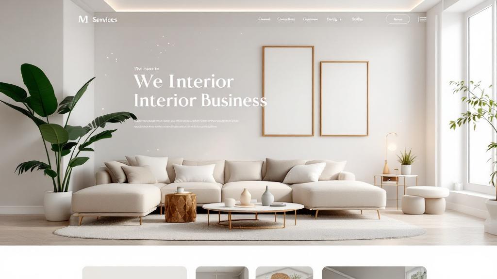 Значение качественного дизайна сайта для бизнеса в сфере декора интерьера